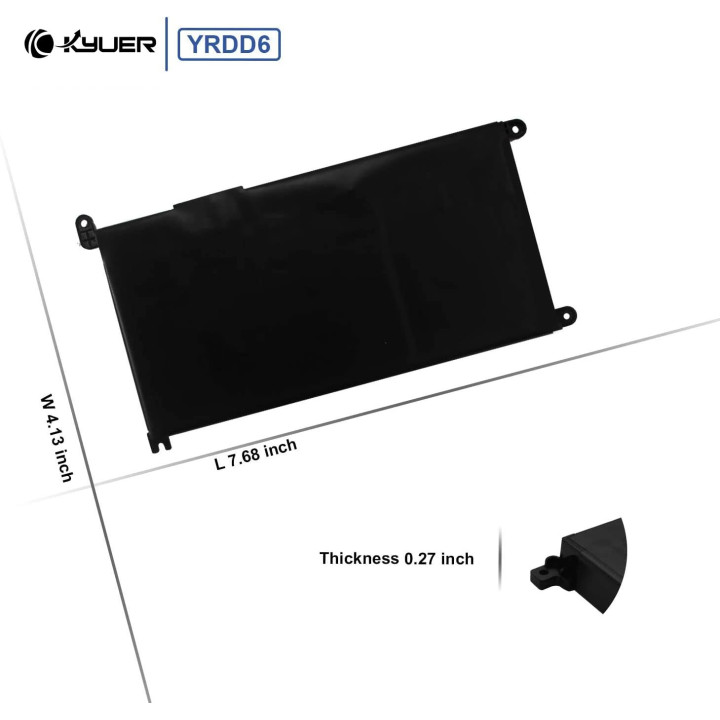 Batterie COMPATIBLE EKO  DELL YRDD6  11.4V 3600MAH 41W 2-POWER