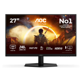 27 AOC Gaming Q27G42ZE 2560x1440 QHD IPS 260hz 1ms 16/09 hdmi DP vesa
