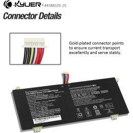 Batterie compatible TOSHIBA DYNABOOK PRO C50-H-103
