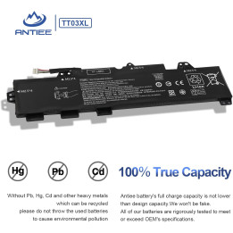 Batterie  COMPATIBLE  TT03XL EKO 11.6v 4850mAh 56wh