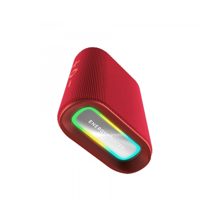 Enceinte bluetooth ENERGY SYSTEM StreetPlay radio carteSD led auto env 12h rouge