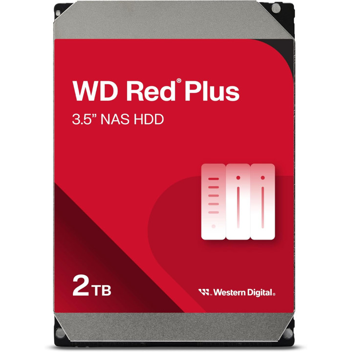 Disque dur 2 Tera 64mo WD  Red  Plus NAS  WD20EFPX  sata3 NAS