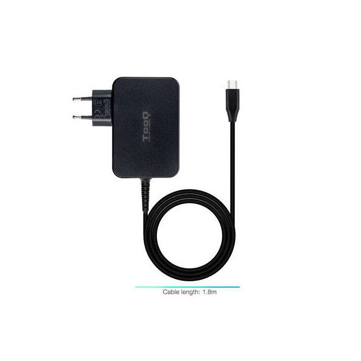 Chargeur universel USB-C 90w 5-19v lc-nb-gan-65-c LC-POWER