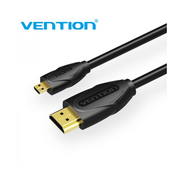 Cable HDMI 1.4 4K vers MICRO HDMI 1m