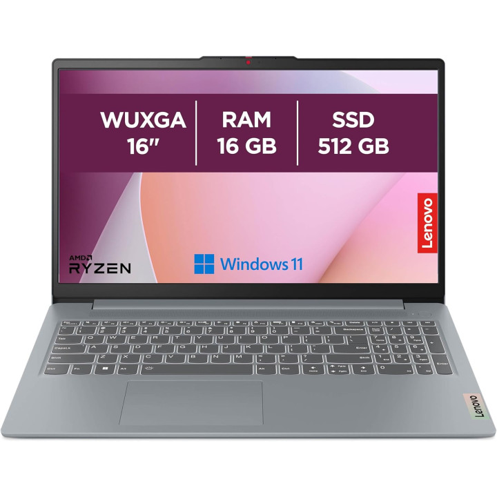 Portable LENOVO IPS3 RYZEN 7 7730u 16g 512go nvme 16 WUXGA fhd win11
