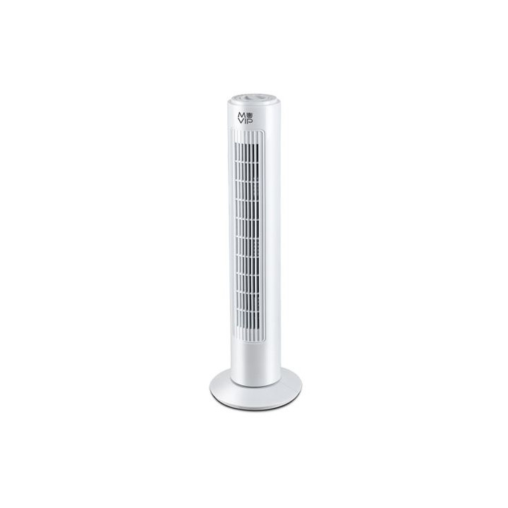 Ventilateur TOUR  MUVIP mv0560 3 vitesses 50w blanc