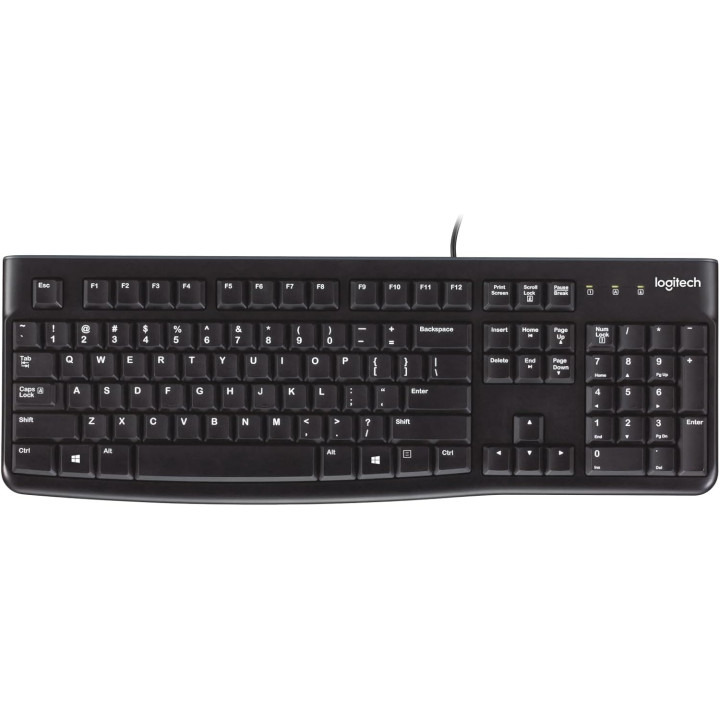 Clavier USB NOIR LOGITECH K120 920-002515