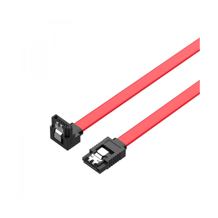 Nappe SATA 3 6gb/s  donnees coude AVEC VERROUILLAGE