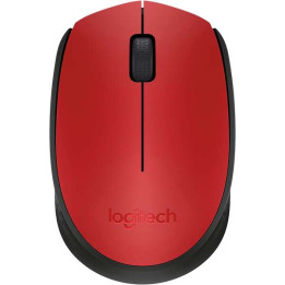 Souris sans fils LOGITECH M171 rouge  910-004641
