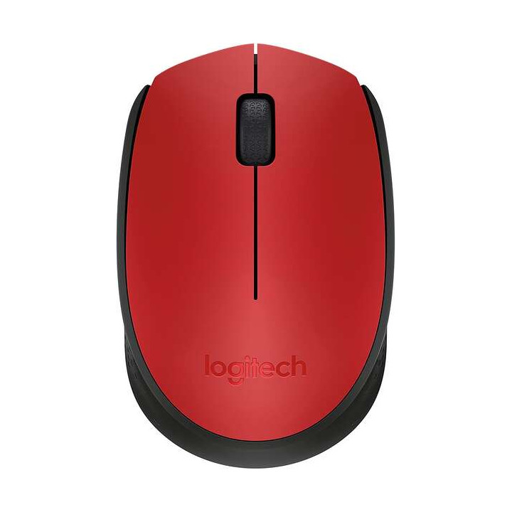 Souris sans fils LOGITECH M171 rouge  910-004641
