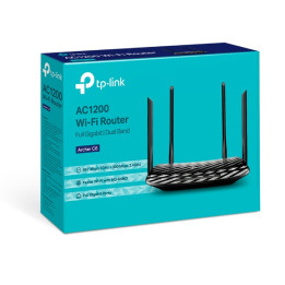 Point d acces routeur TPLINK AC1200  ARCher c6  V3.2  2.4ghz - 5ghz wifi 4lan