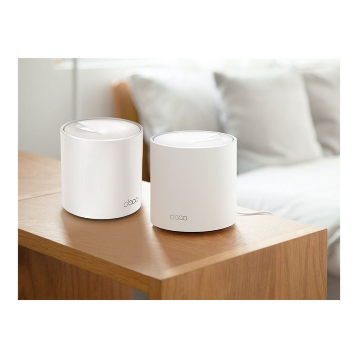 Point d acces  wifi TPLINK AX1500  MESH WIFI 6 DECO X10  pack de 2