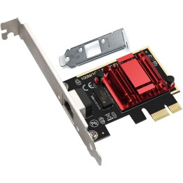 Carte reseau 2.5go  PCI Express  chip REALTEC GAMING
