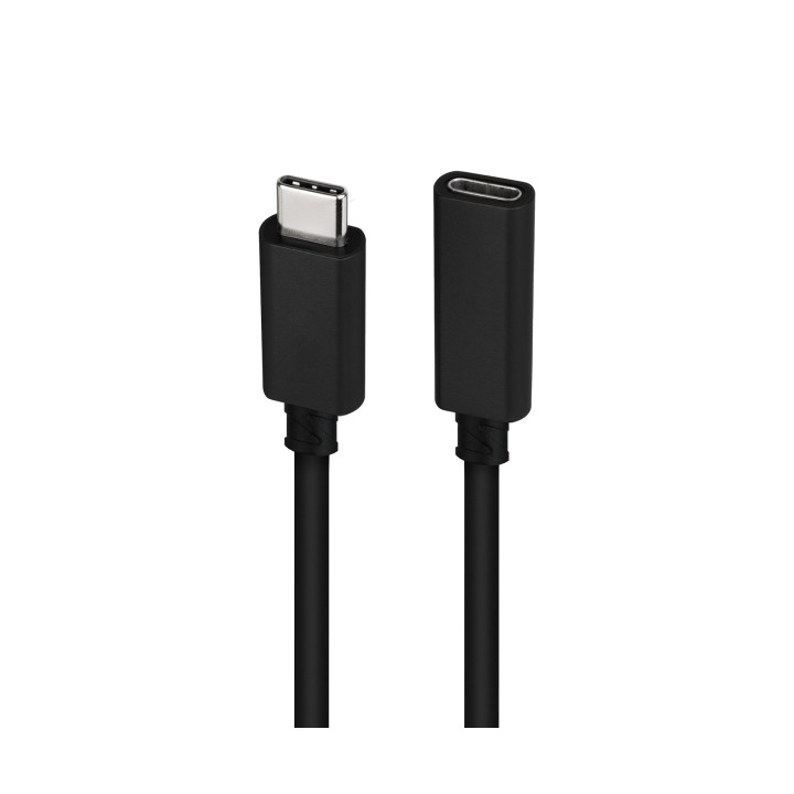 Cable USB-C 3.2  rallonge Male Femelle 100w 5a 4k 60hz 1.5m
