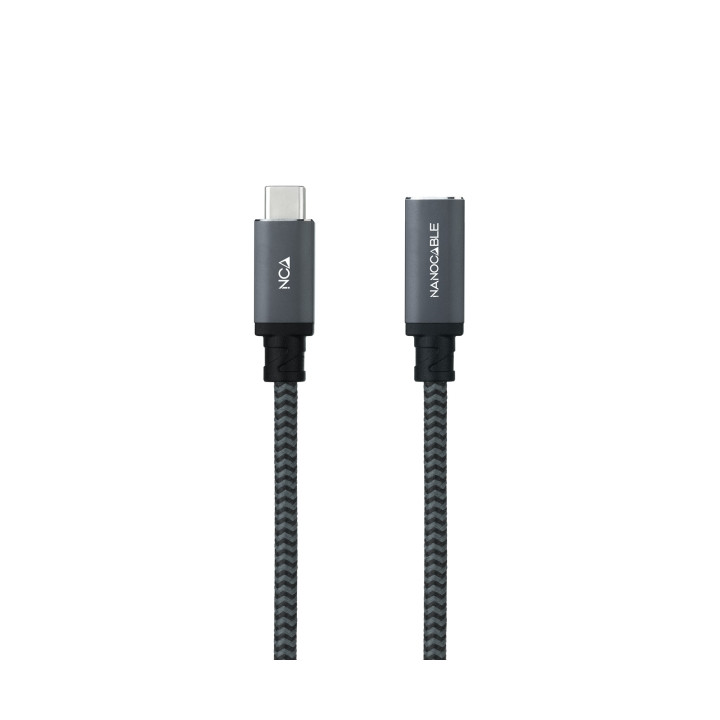 Cable USB-C 3.2  rallonge Male Femelle 100w 5a 4k 60hz  2m