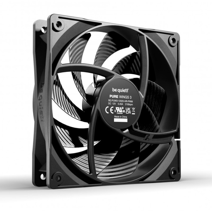Ventilateur pour boitier 12cm BE QUIET Pure Wings 3 PWM BL106