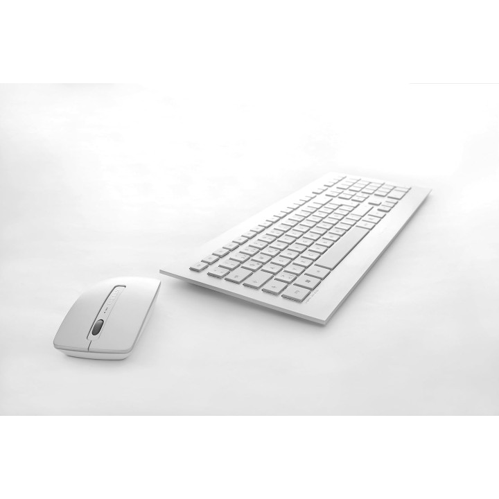 Clavier/souris sans fils CHERRY DW 8000 BLANC ARGENT AZERTY FR