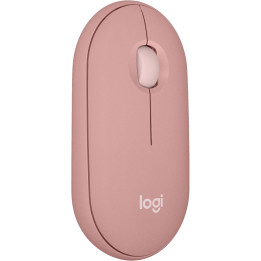 Souris BLUETOOTH et sans fil  LOGITECH Pebbles 2 M350s rose 910-007014