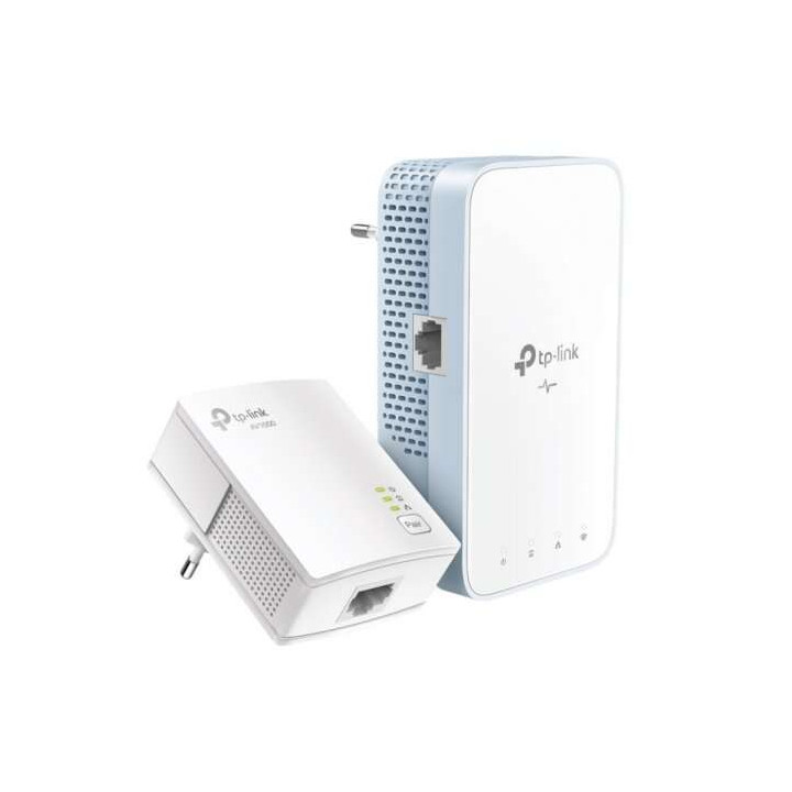 Cpl courant porteur 1 filaire  + 1 WIFI  TPLINK AV1000  TL-WPA7517kit pack de 2
