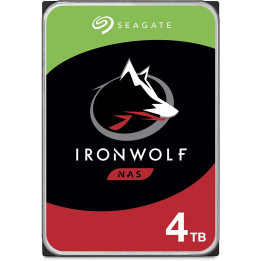 Disque dur 4 Tera SEAGATE IronWolf NAS ST4000VNZ06 5900t 64mb sata3
