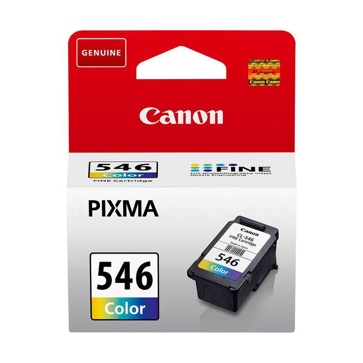 Cartouche CANON CL-546 couleurs 8ml