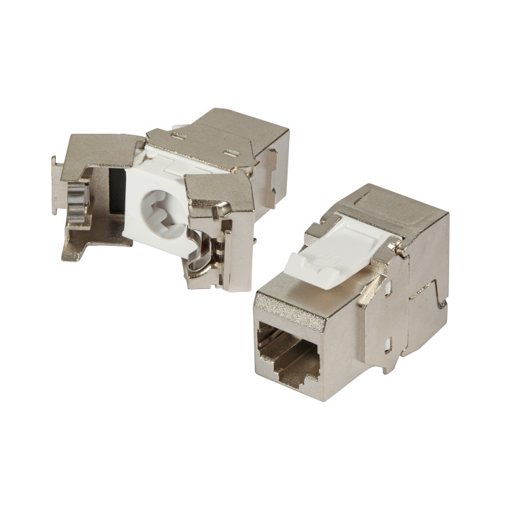 Embase RJ45 cat 6 STP auto denudant POE+