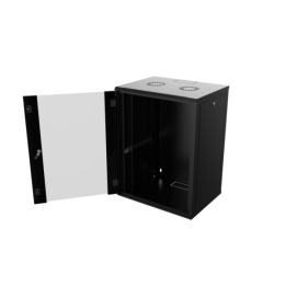Coffret 19 16U 600mm avec porte vitrée -assemblé