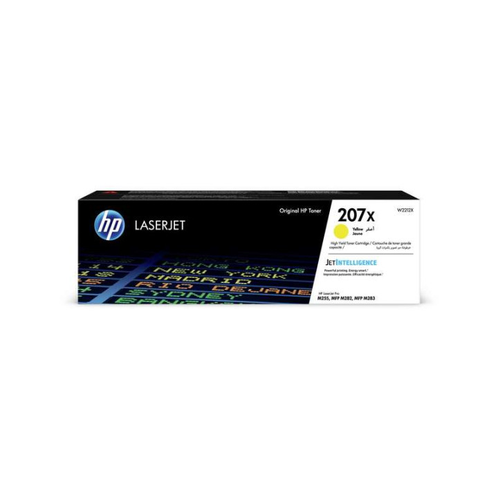 Toner ORIGINAL jaune HP 207X grande capacité  W2212X