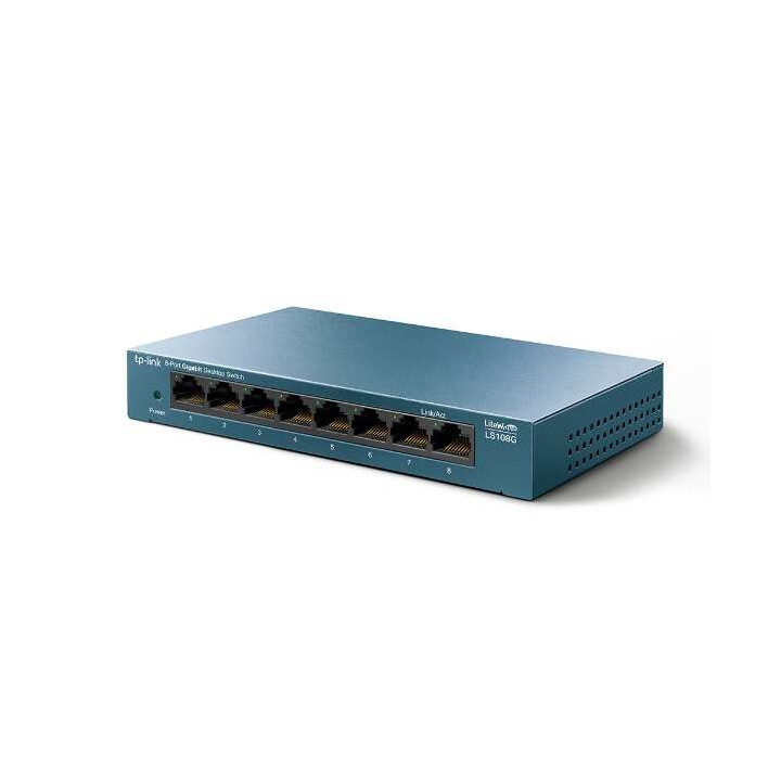 Switch 8 ports 10/100/1000 TPLINK  LS108G metal