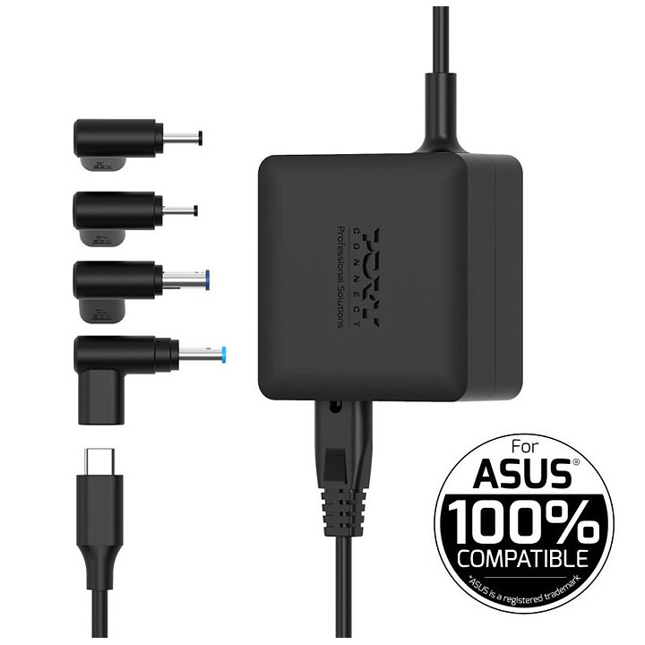 Chargeur universel pour ASUS  65W PORT CONNECT 5 emb 904065ASEU