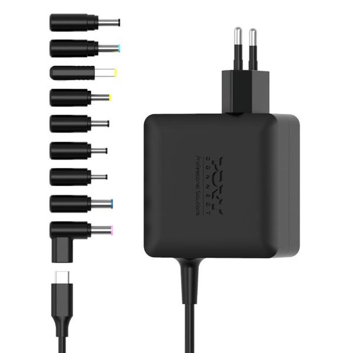 Chargeur universel pour ASUS  65W PORT CONNECT 9 emb 904100UWEU