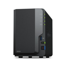 Serveur NAS SYNOLOGY DS223 -2 baies 2go 4c 1.7ghz