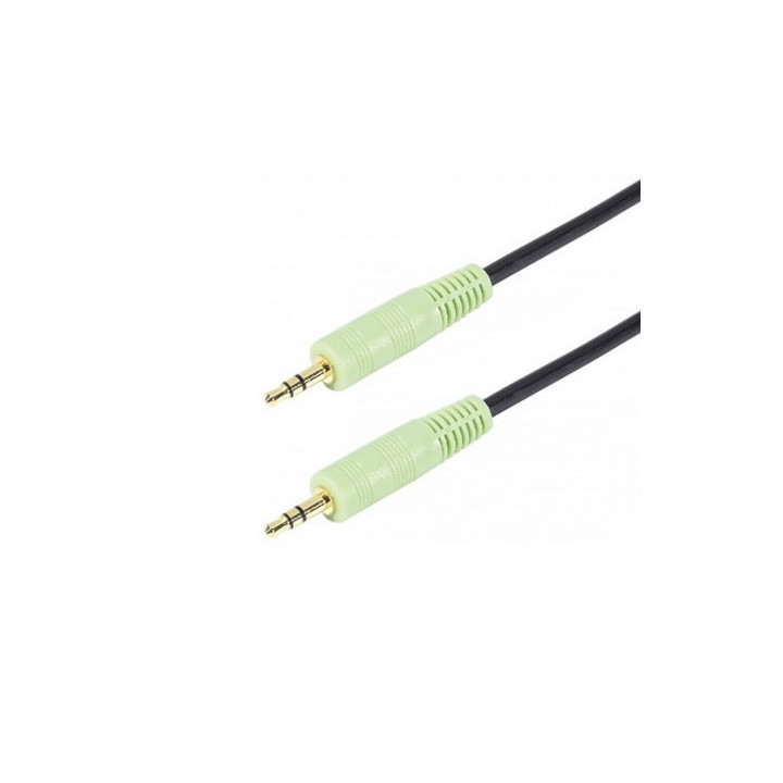 Cable audio jack 3.5mm Male/Male 1.70 m