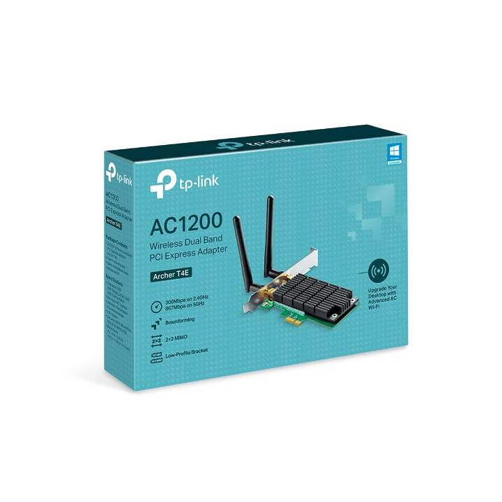 Carte pci express wifi T4E 867 mb bi bande 2.4ghz 5ghz TPLINK Archer T4E