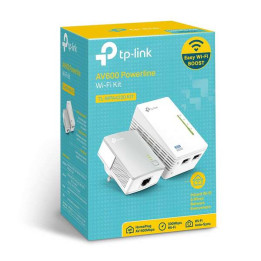 Cpl courant porteur 1 filaire + 1 WIFI TPLINK TL-WPA4220kit AV600 pack de 2