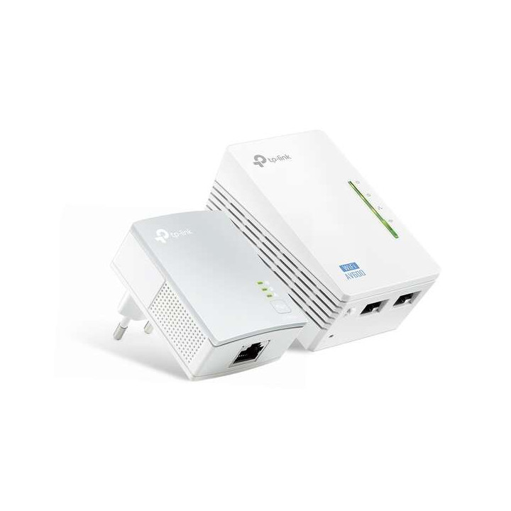 Cpl courant porteur 1 filaire + 1 WIFI TPLINK TL-WPA4220kit AV600 pack de 2