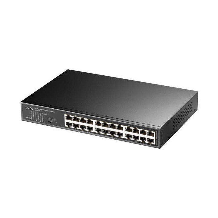 Switch 24 ports 10/100/1000  CUDY GS1024 metal rackable