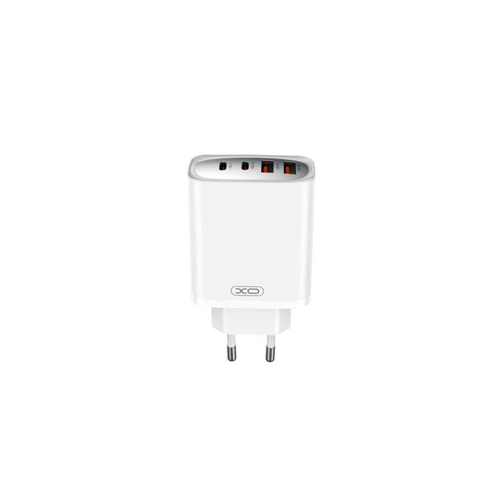 Chargeur telephone 22.5w 2 ports USB-C 2 ports USB-A BLANC XOCE22