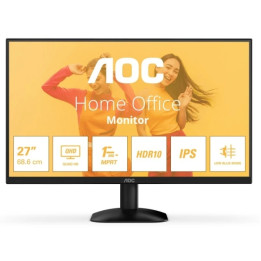 27 AOC  Q27B35E 2560 x 1440 QHD 1ms 75Hz VESA hdmi dp