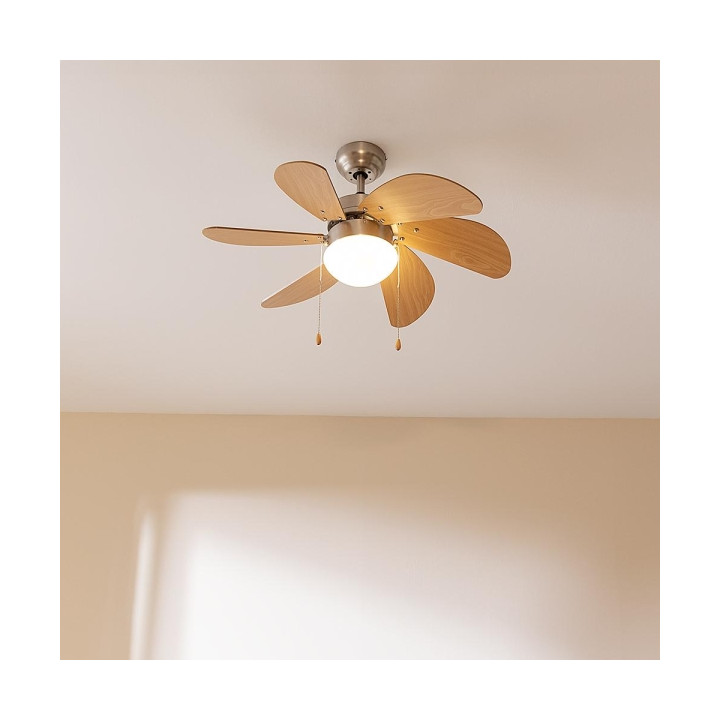 Ventilateur plafond  CECOTEC ENERGYSILENCE Aero 350 Reversible avec lumiere