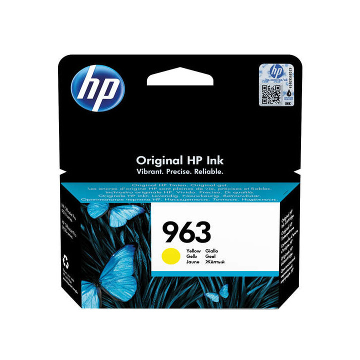 Cartouche originale HP 963 Jaune 3JA25AE | PC SARL