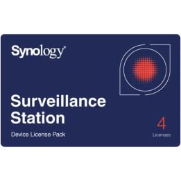 SYNOLOGY Surveillance Station 4 licenses