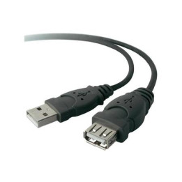 Cable USB RALLONGE  A M/F 1,8m