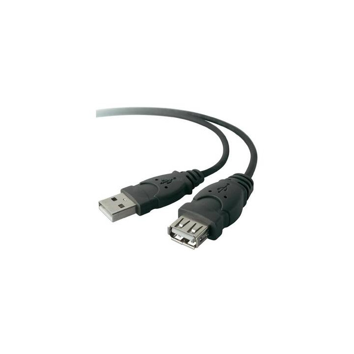 Cable USB RALLONGE  A M/F 1,8m