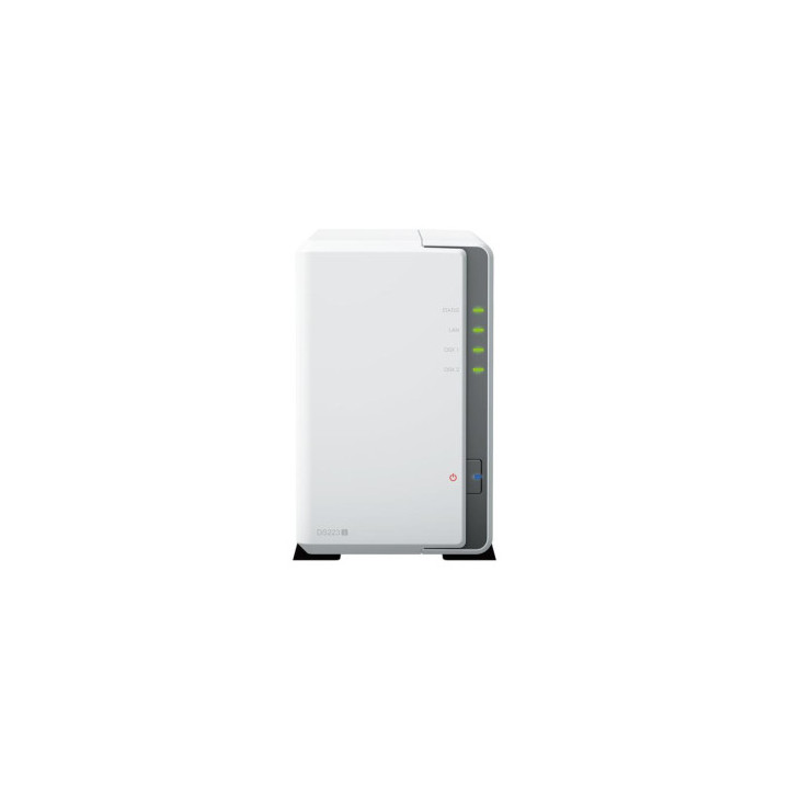 Serveur NAS SYNOLOGY DS223J -2 baies 4coeurs 1.7ghz max