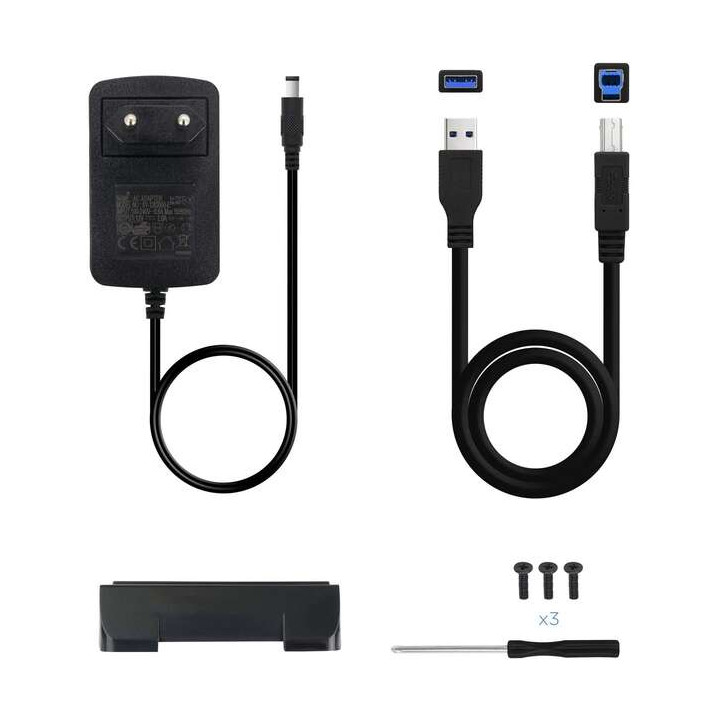 Boitier externe 3.5 USB3.0 pour disque dur SATA max 2T Mac windows