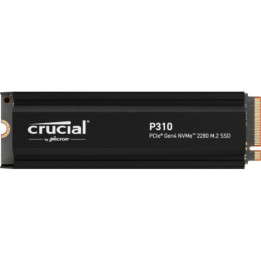 SSD M.2 2 Tera CRUCIAL P310  NVMe PCIe 4.0 X4   avec dissipateur