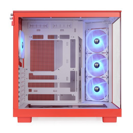 Boîtier PC Thermaltake View 380 XL TG ARGB Orange ATX | PC SARL