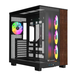 Boîtier PC Thermaltake View 380 XL WS ARGB bois Noir ATX | PC SARL