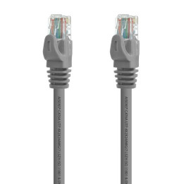 Cable RJ45 CAT 6a LSZH  500 MHz UTP AWG24 GRIS 3m